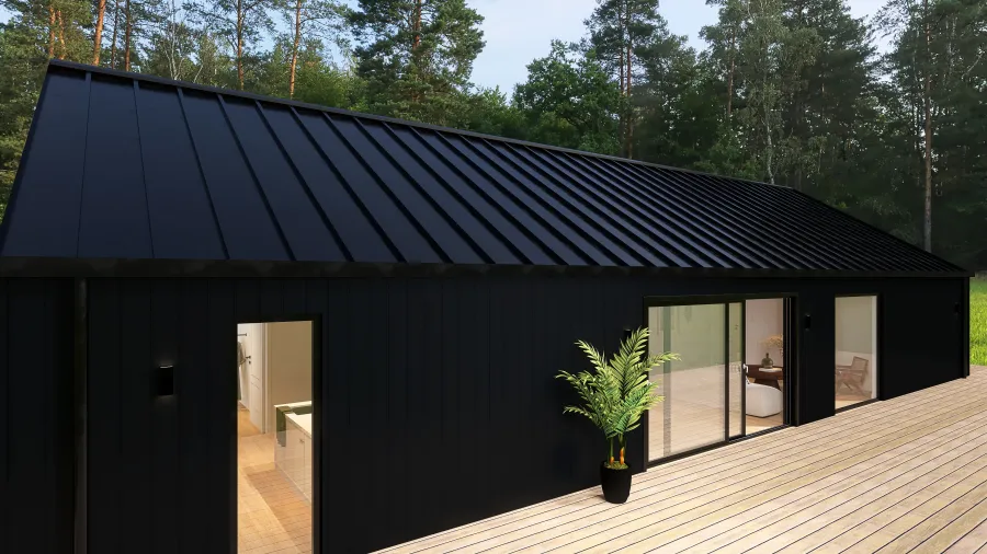 Ekowhai - 3 Bedroom Pitched Roof 3d design renderings