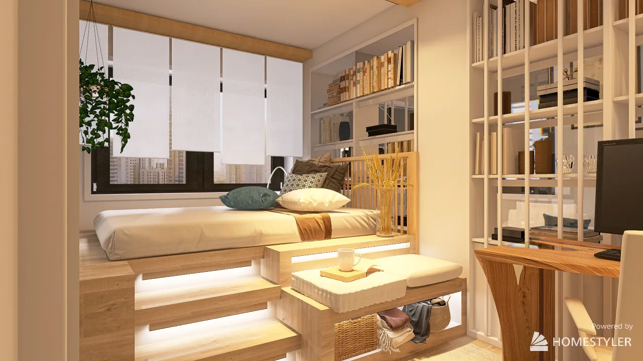 Bedroom 3d design renderings