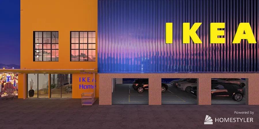 Ikea 3d design renderings