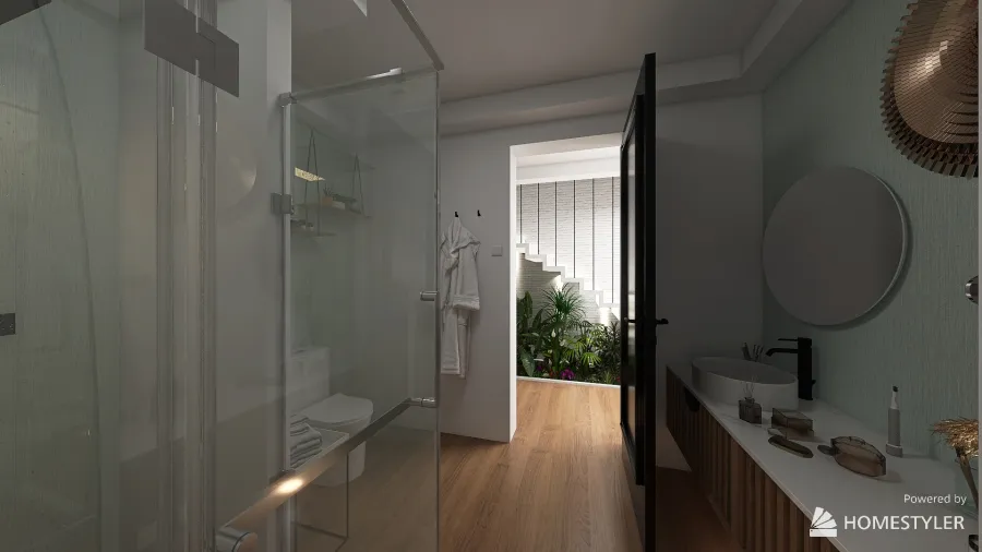 Nature condominio green 3d design renderings