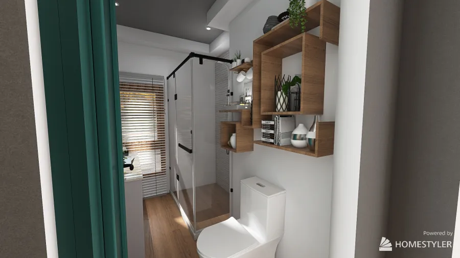 Nature condominio green 3d design renderings