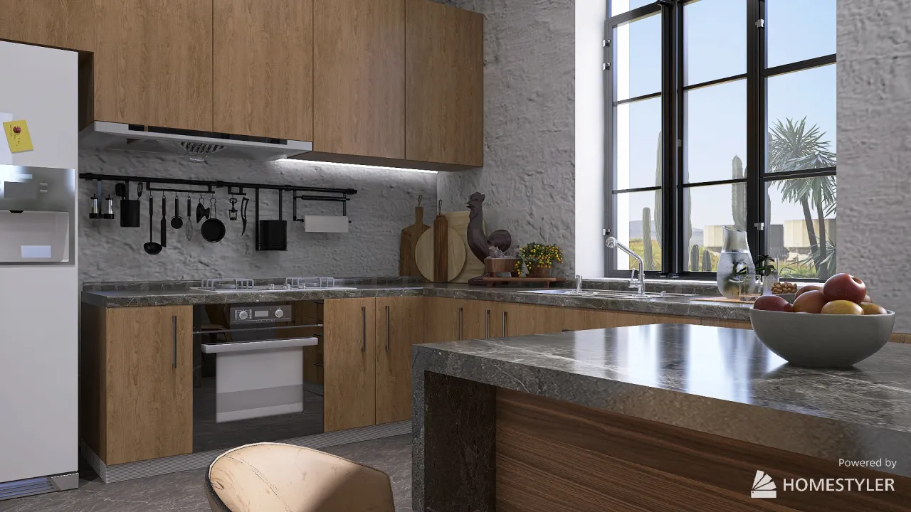 Kitchen 3d design renderings