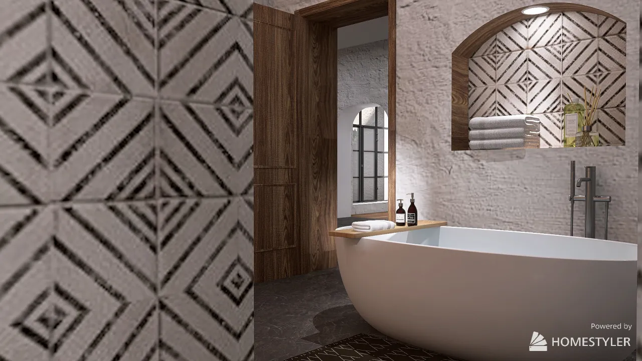 Bathroom 3d design renderings