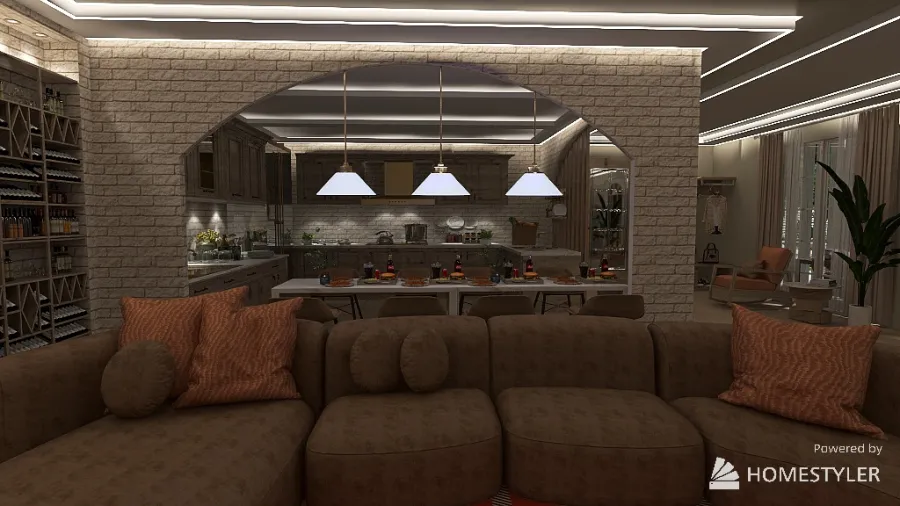 casa nuova 3d design renderings