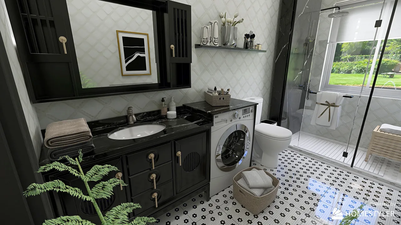 Bathroom 3d design renderings