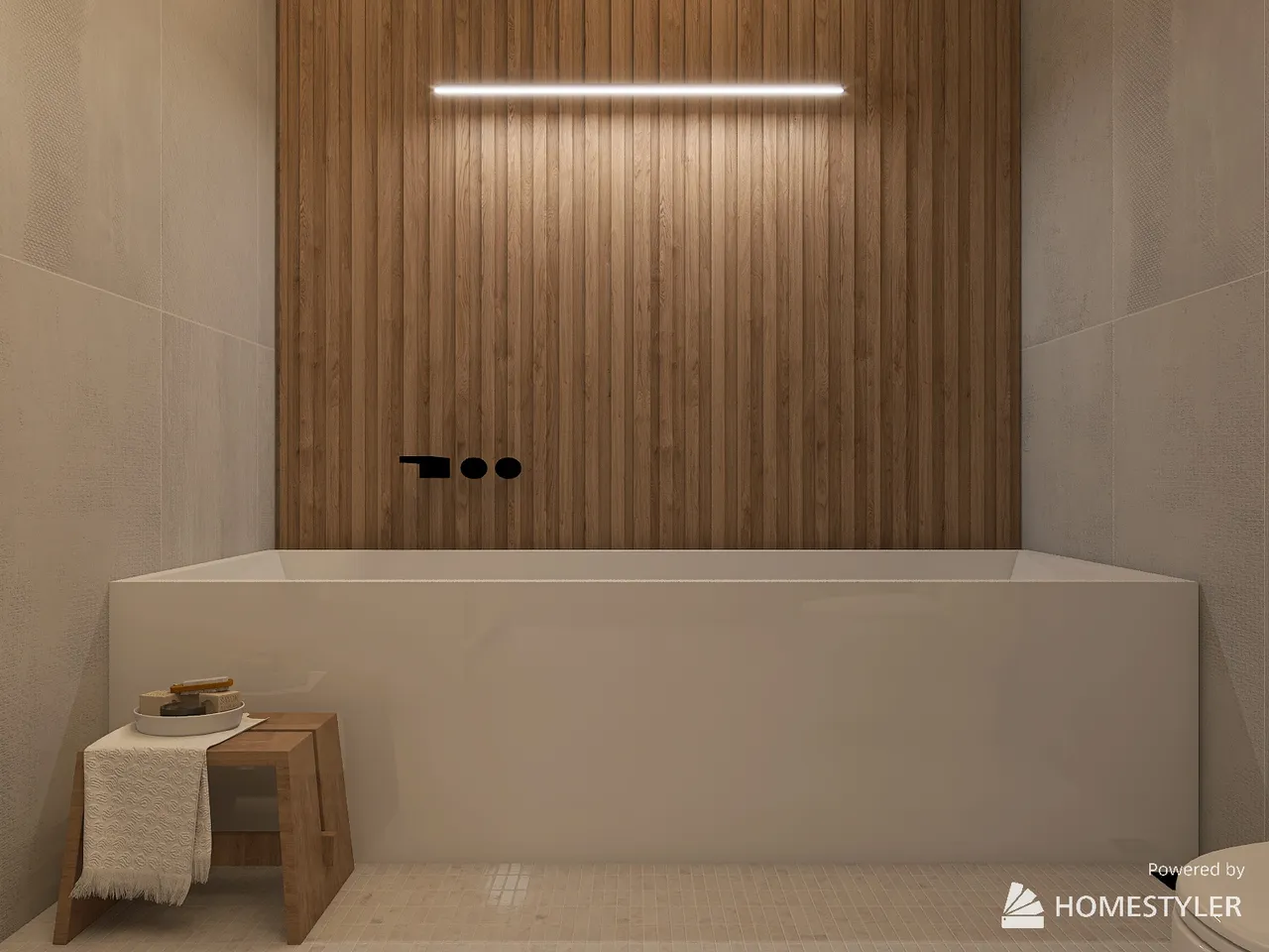 Bathroom 3d design renderings