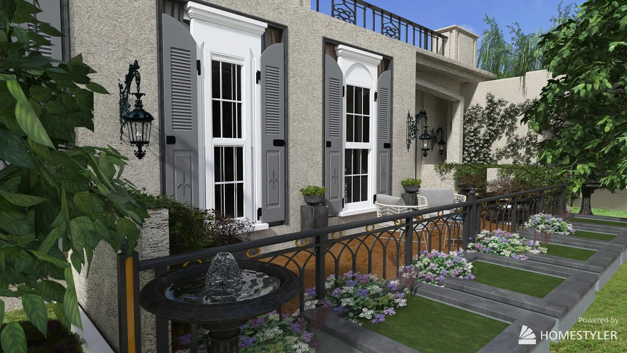 1 Mason Petite.... a little French dressing! 3d design renderings