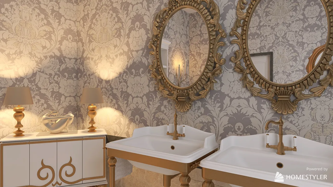 Bathroom 3d design renderings