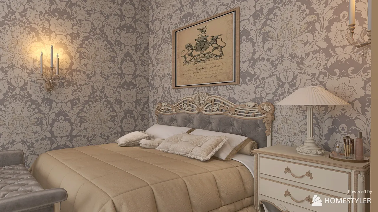 Bedroom 3d design renderings