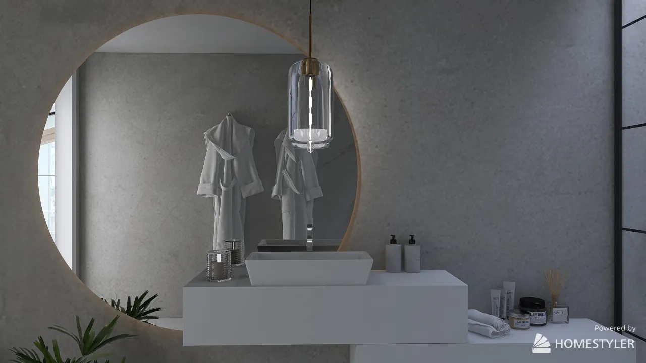 Bathroom 3d design renderings