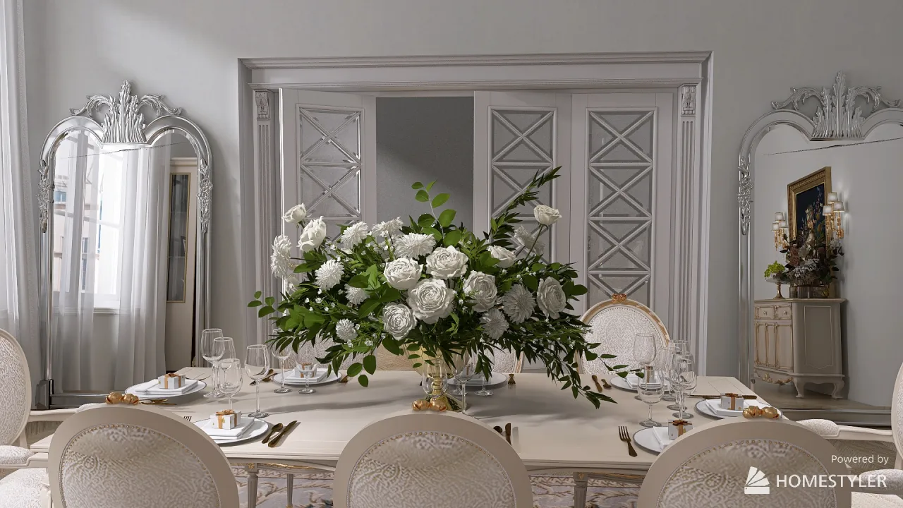 Très Romantique 3d design renderings