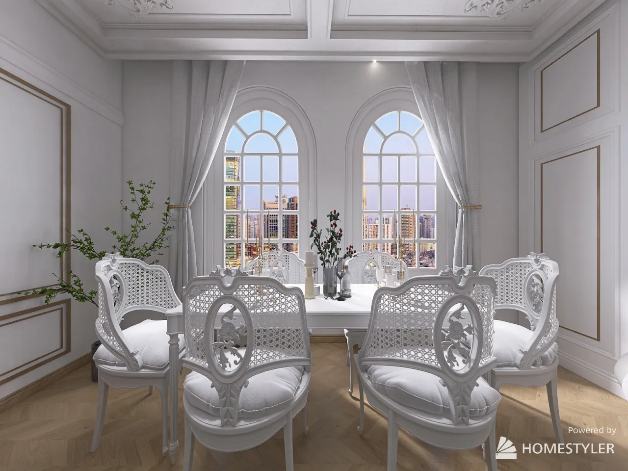 LivingDiningRoom 3d design renderings