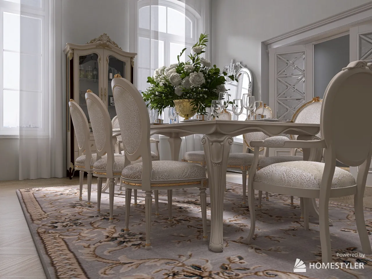 DiningRoom 3d design renderings