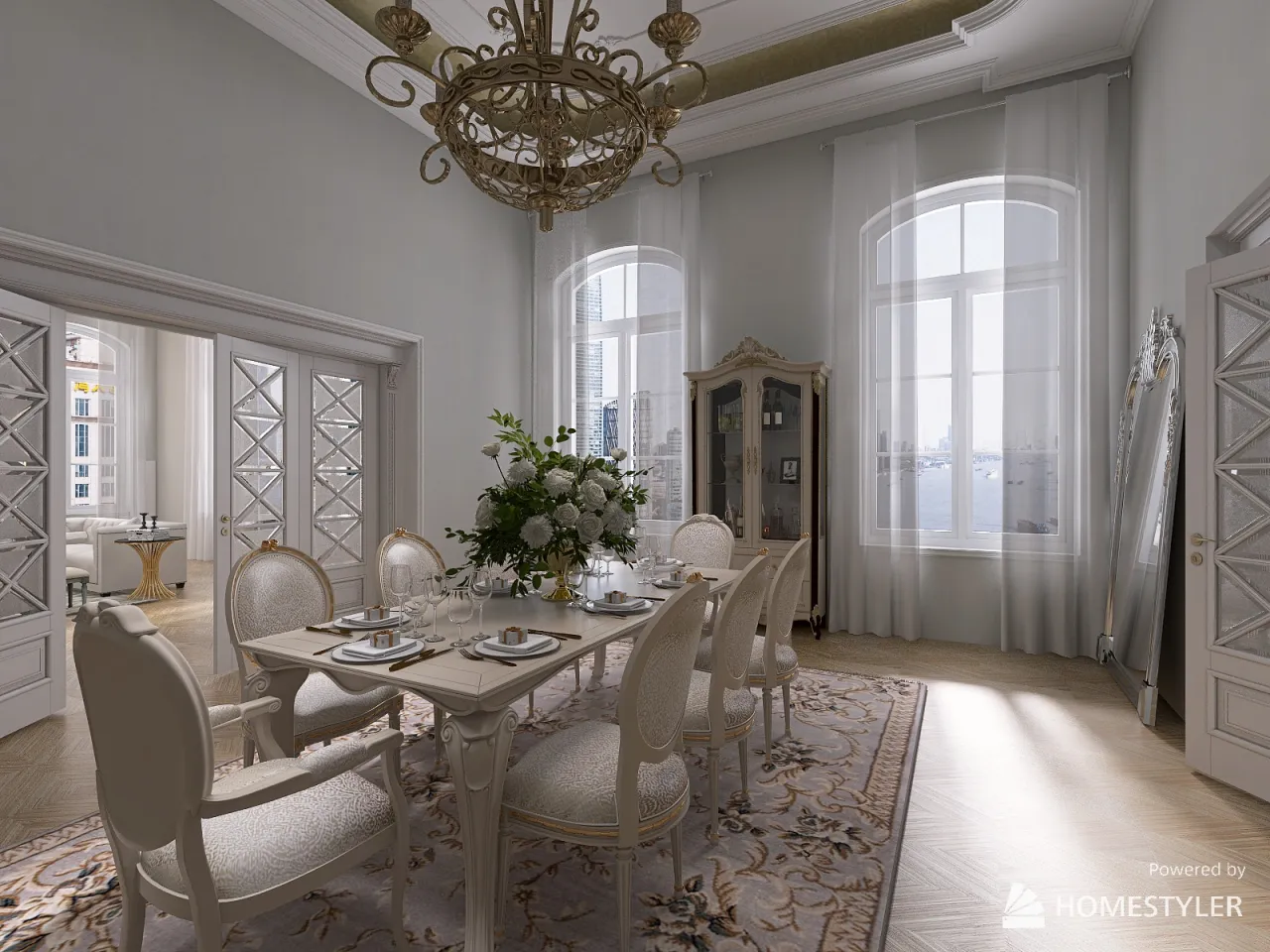 DiningRoom 3d design renderings