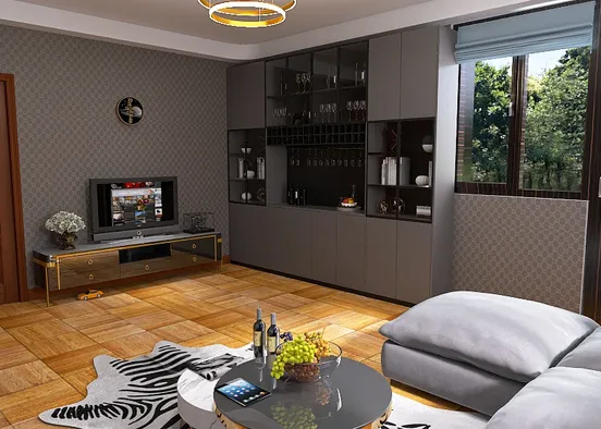 # Квартира в парке Renderização de Design
