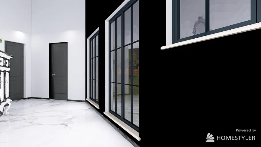 Grand Foyer 3d design renderings
