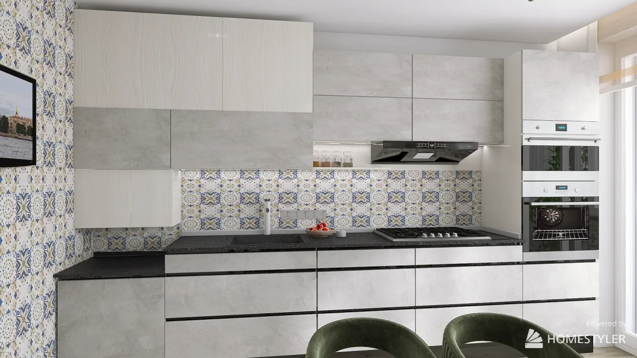 Kitchen 3d design renderings