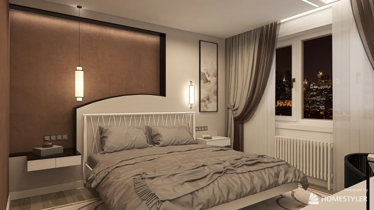 Bedroom 3d design renderings