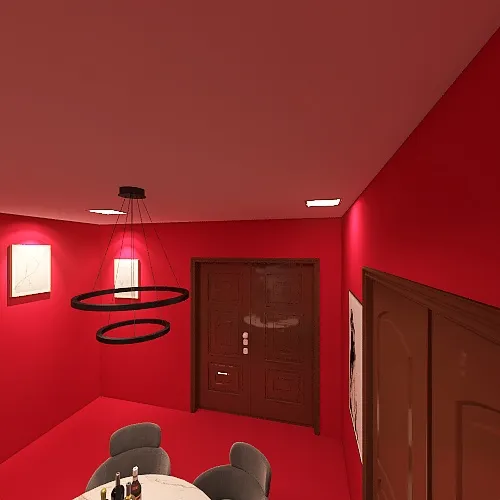 the pink house 3d design renderings