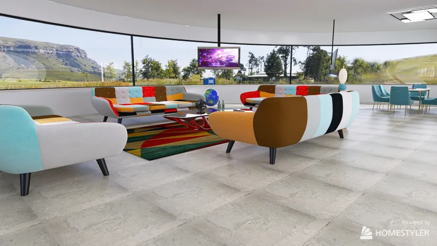 villa du futur 3d design renderings