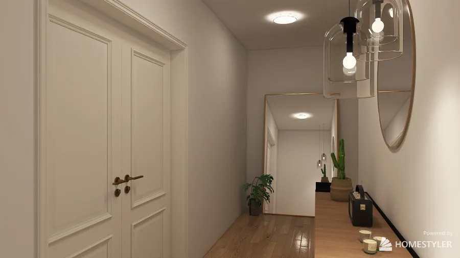 Apartamento Moderno y Escandinavo 3d design renderings