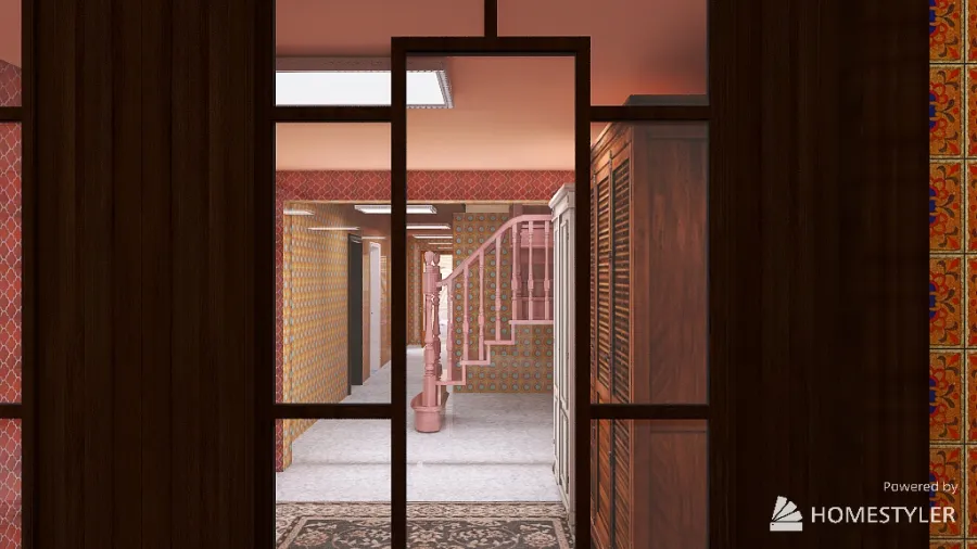 Foyer 3d design renderings