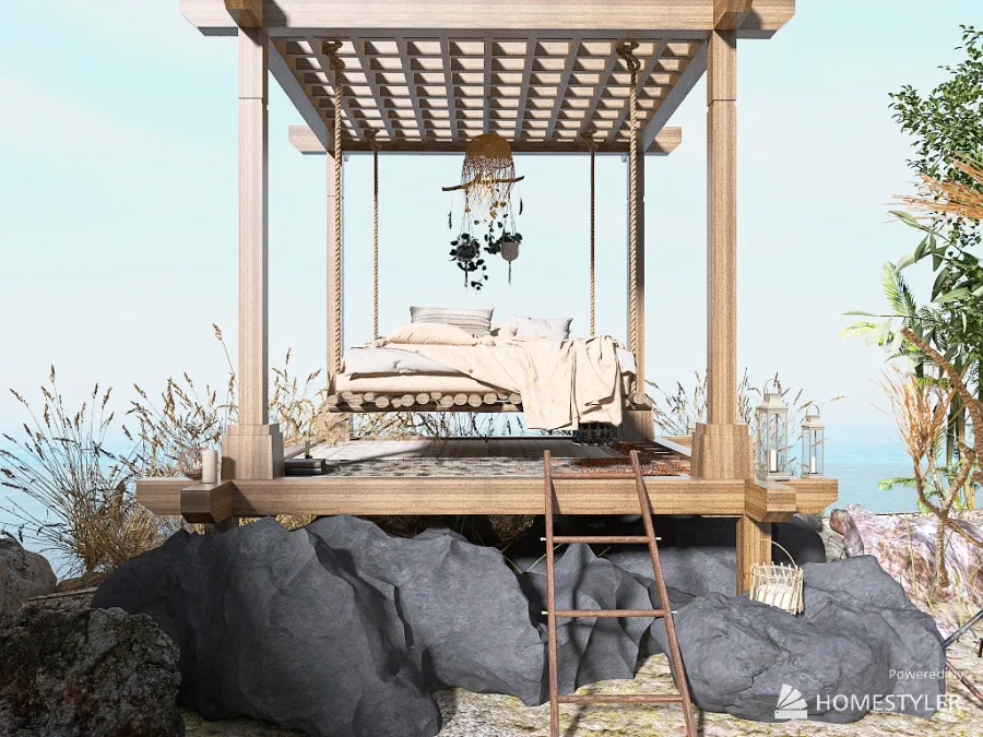 Island 3d design renderings