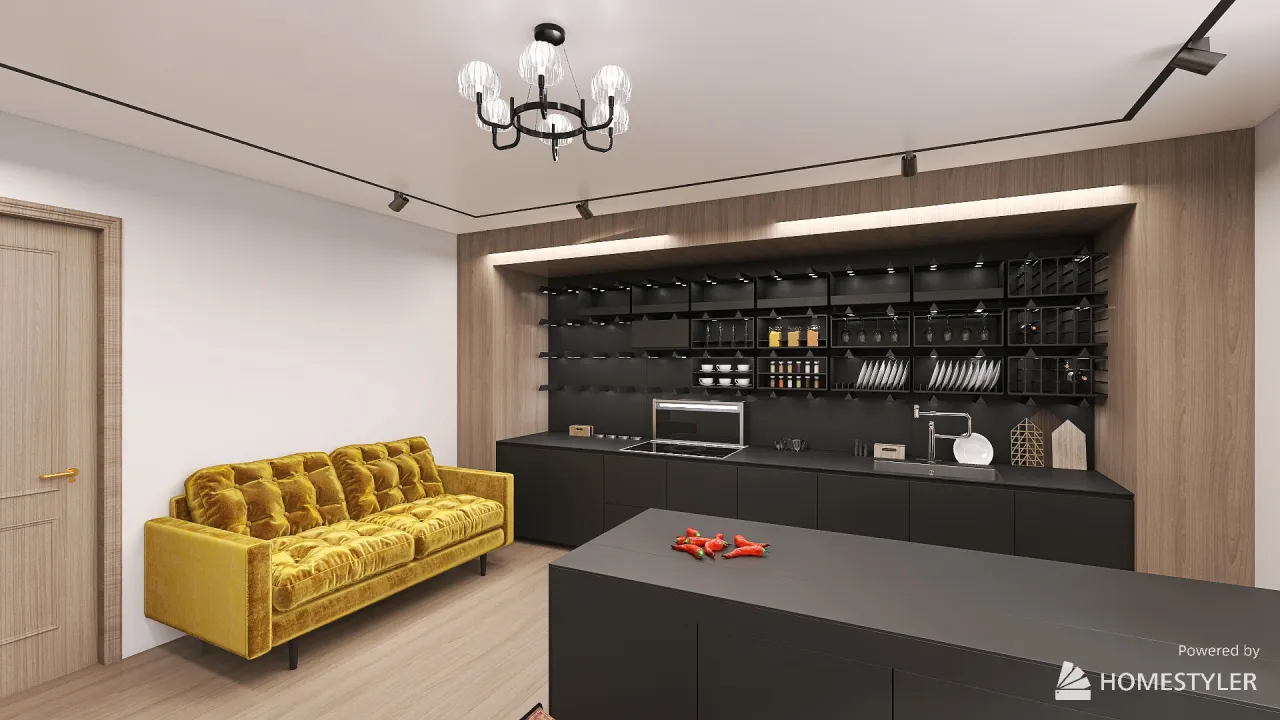 Kitchen 3d design renderings