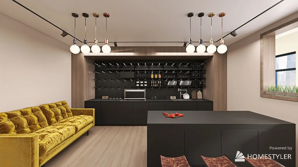 Kitchen 3d design renderings