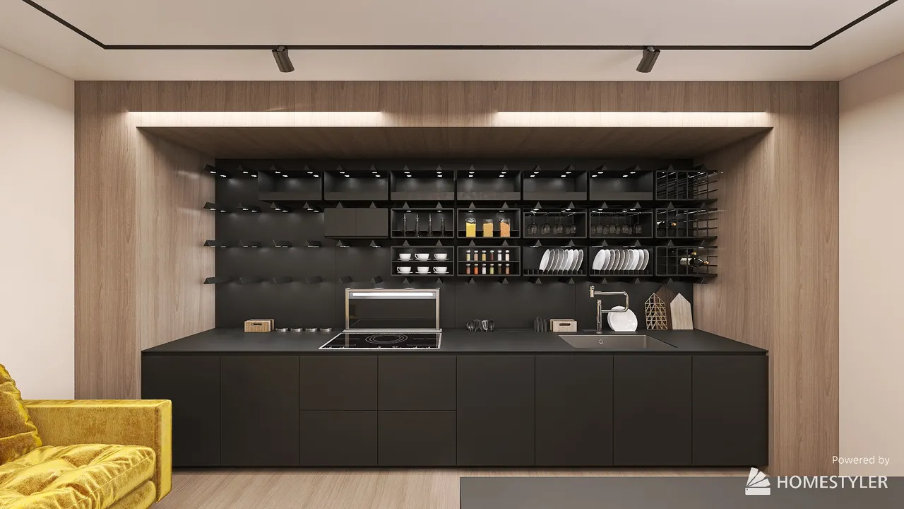 Kitchen 3d design renderings