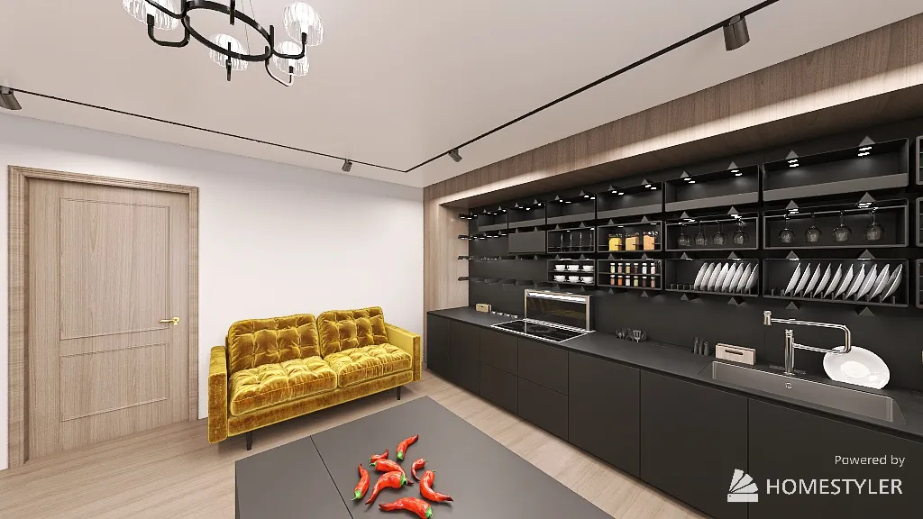 Kitchen 3d design renderings