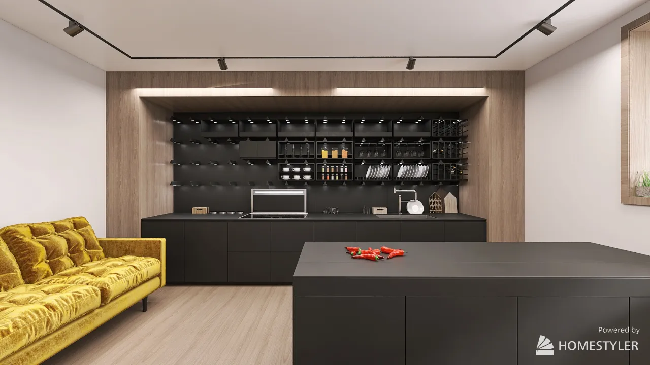 Kitchen 3d design renderings