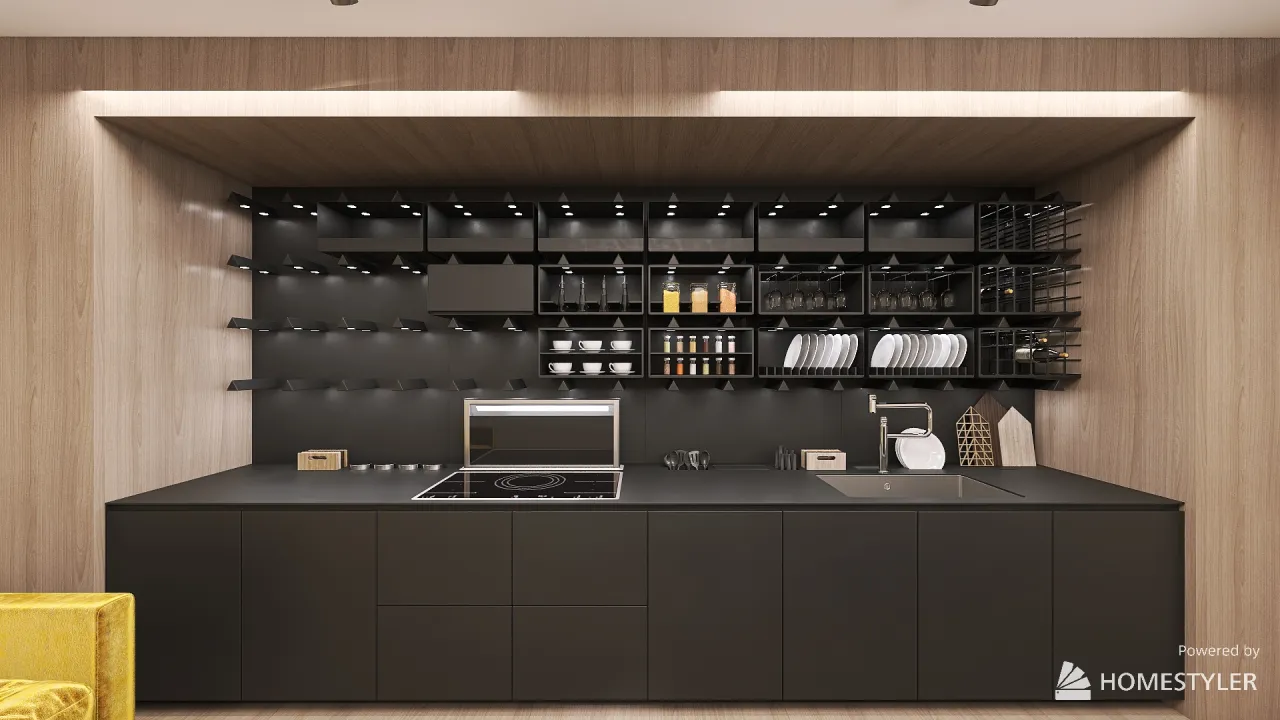 Kitchen 3d design renderings