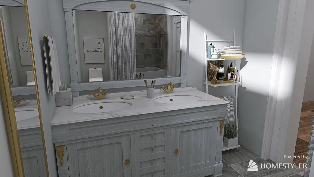 Bathroom 3d design renderings