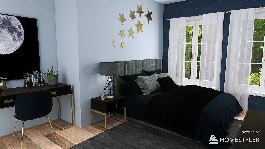 Bedroom 3d design renderings