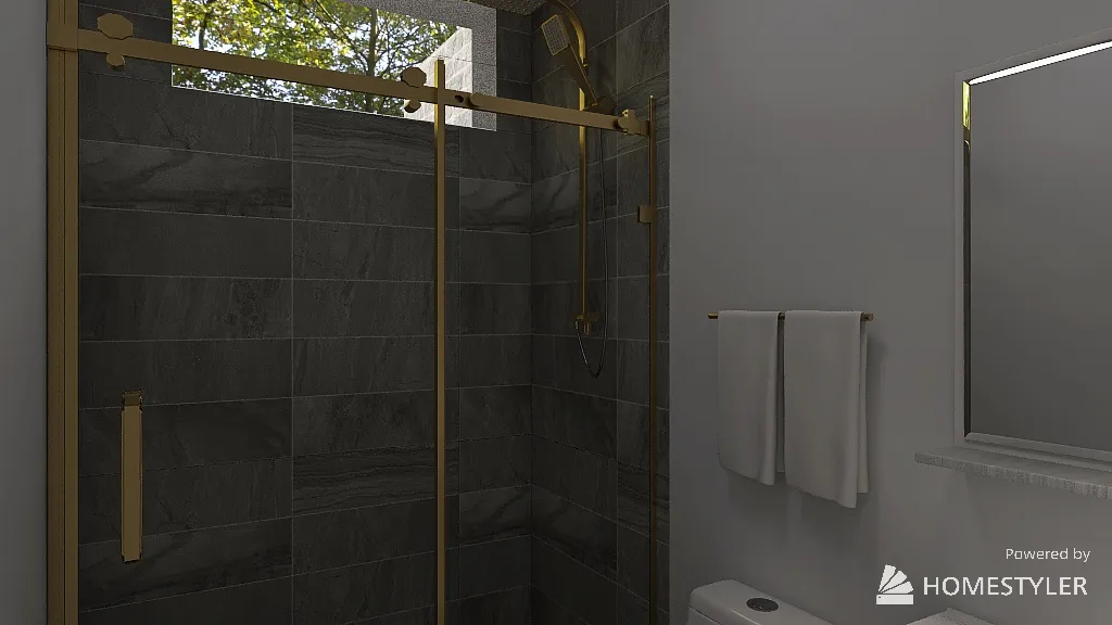 Bathroom 3d design renderings