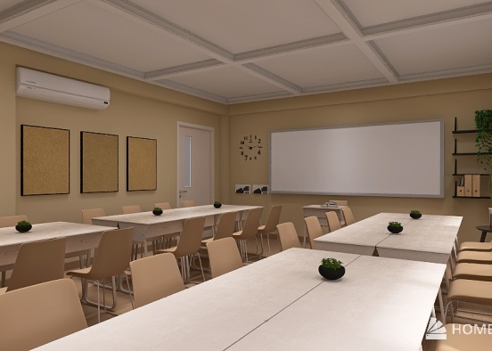 classroom design Design Rendering