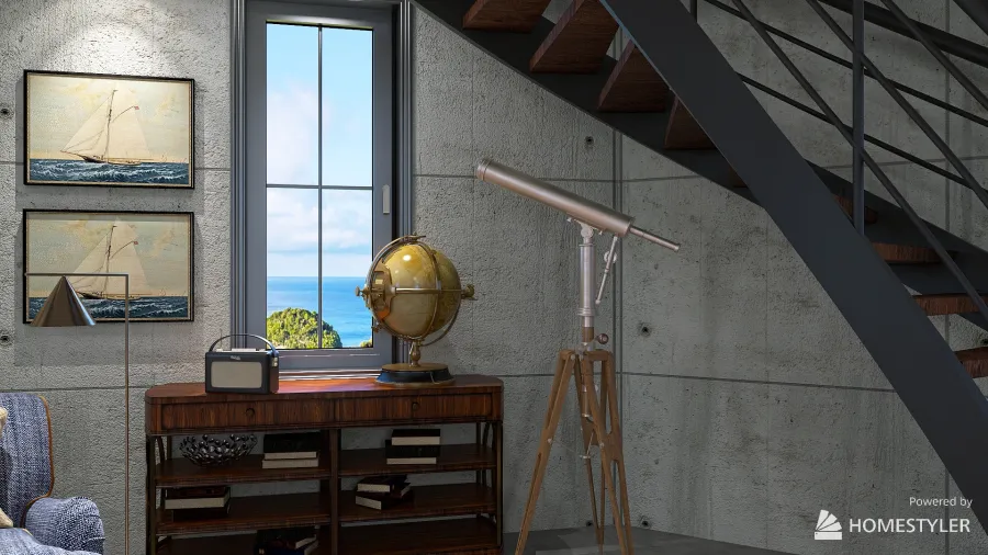 Lighthouse Keeper 3d design renderings