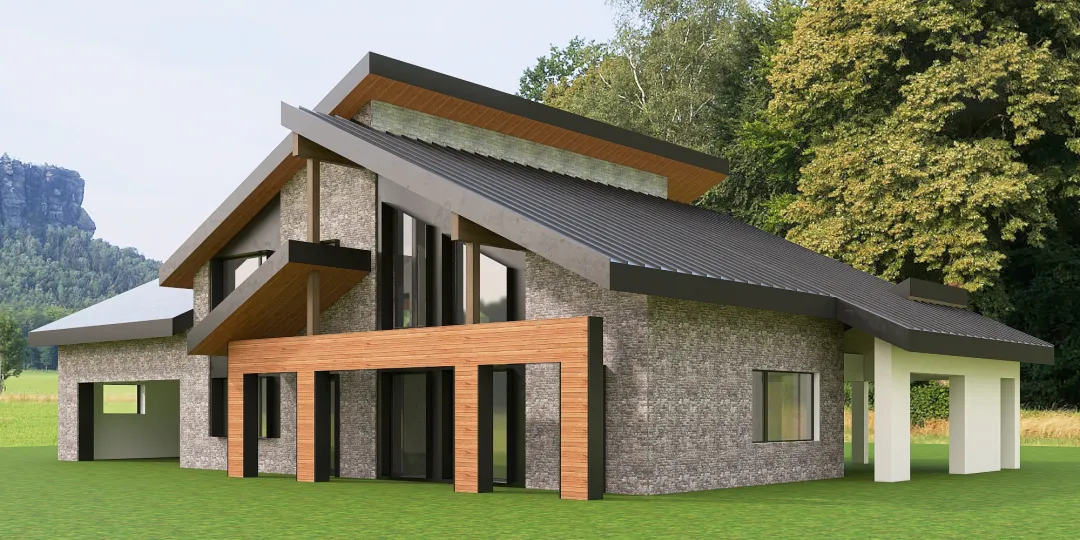Дом Яков 3 3d design renderings