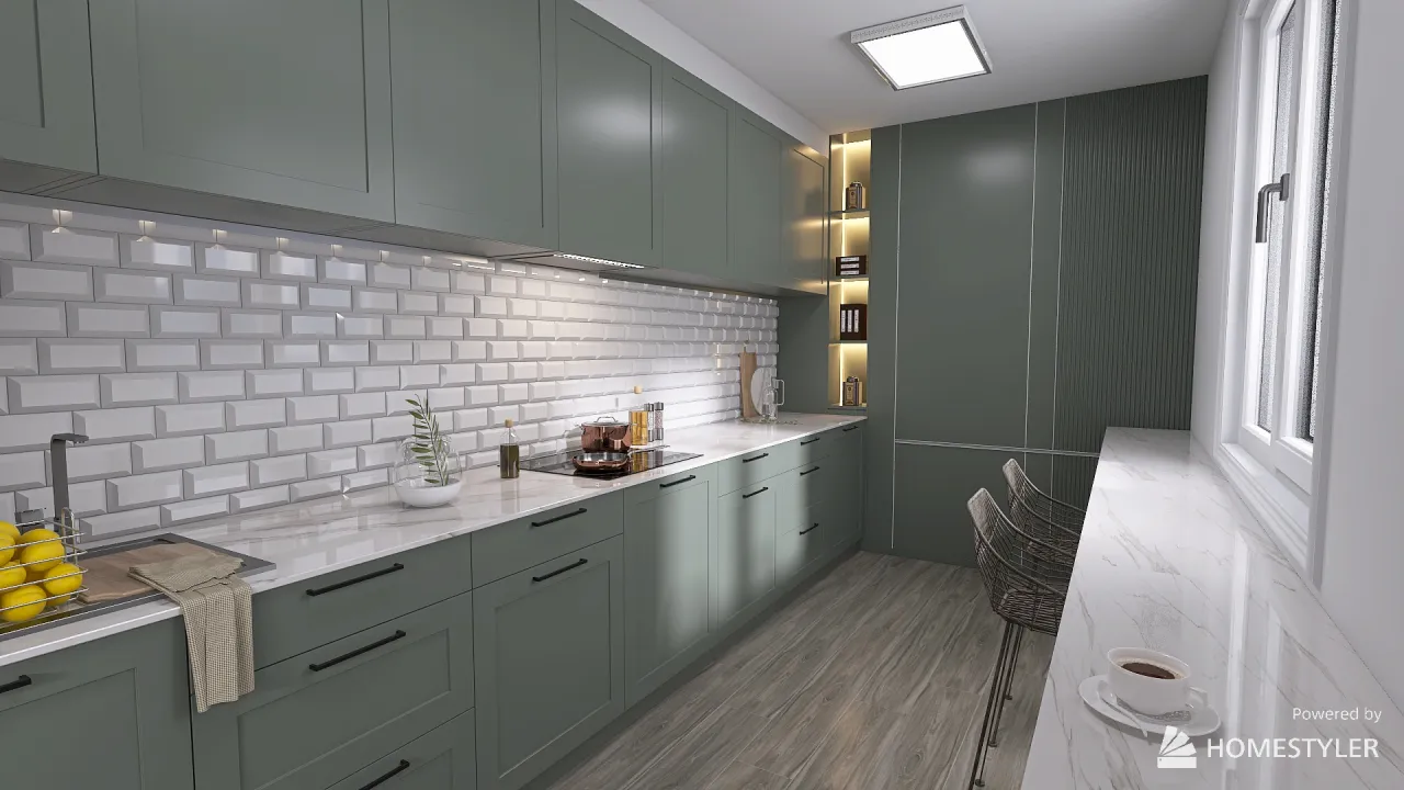 Kitchen 3d design renderings