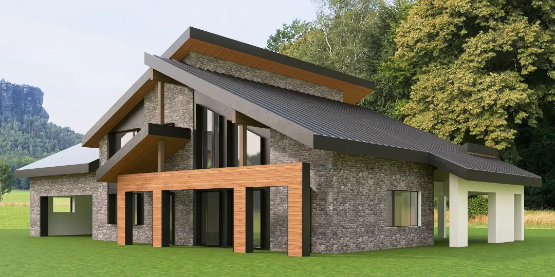 Дом Яков 4 3d design renderings