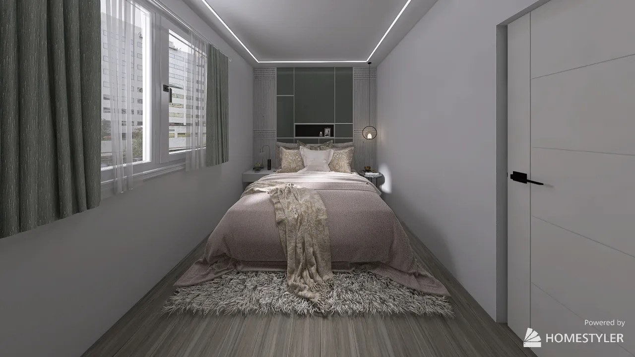 Bedroom 3d design renderings