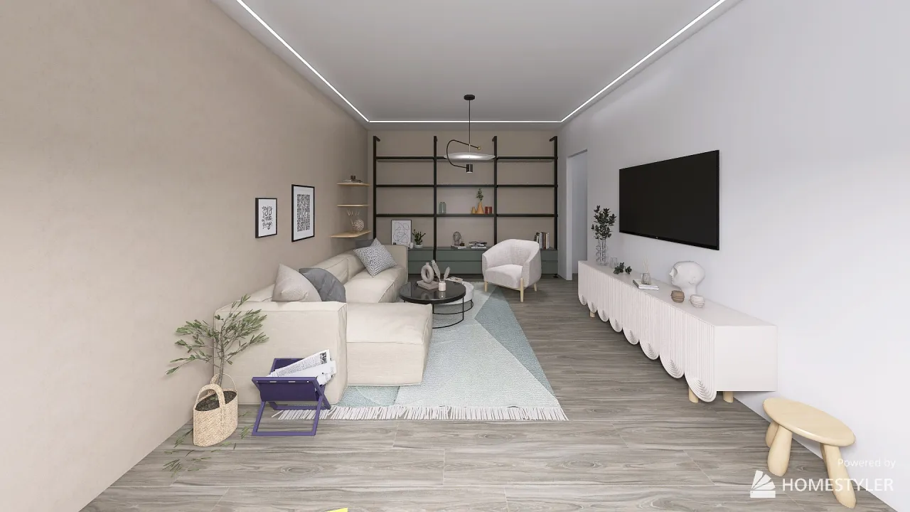 LivingRoom 3d design renderings