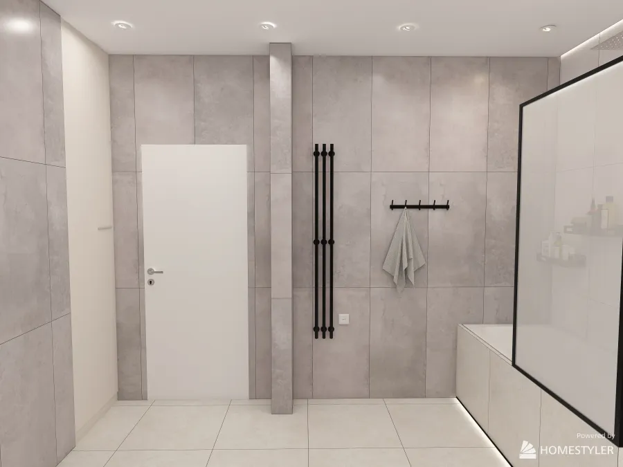 Bathroom I Ванная для Анны 3d design renderings