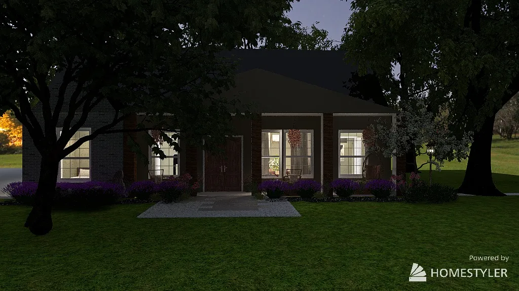 Little house on the prarie 3d design renderings