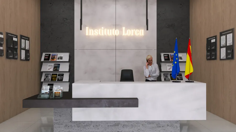 Instituto de secundaria Lorca 3d design renderings