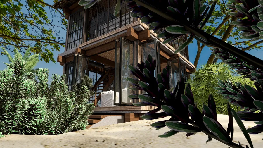Marooned Paradise 3d design renderings