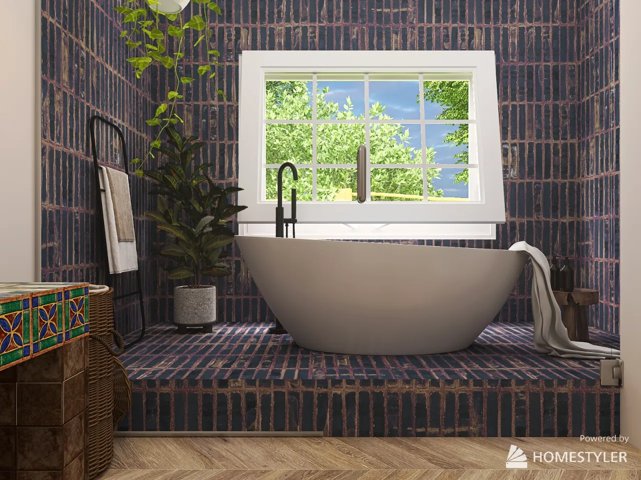 Bathroom 3d design renderings