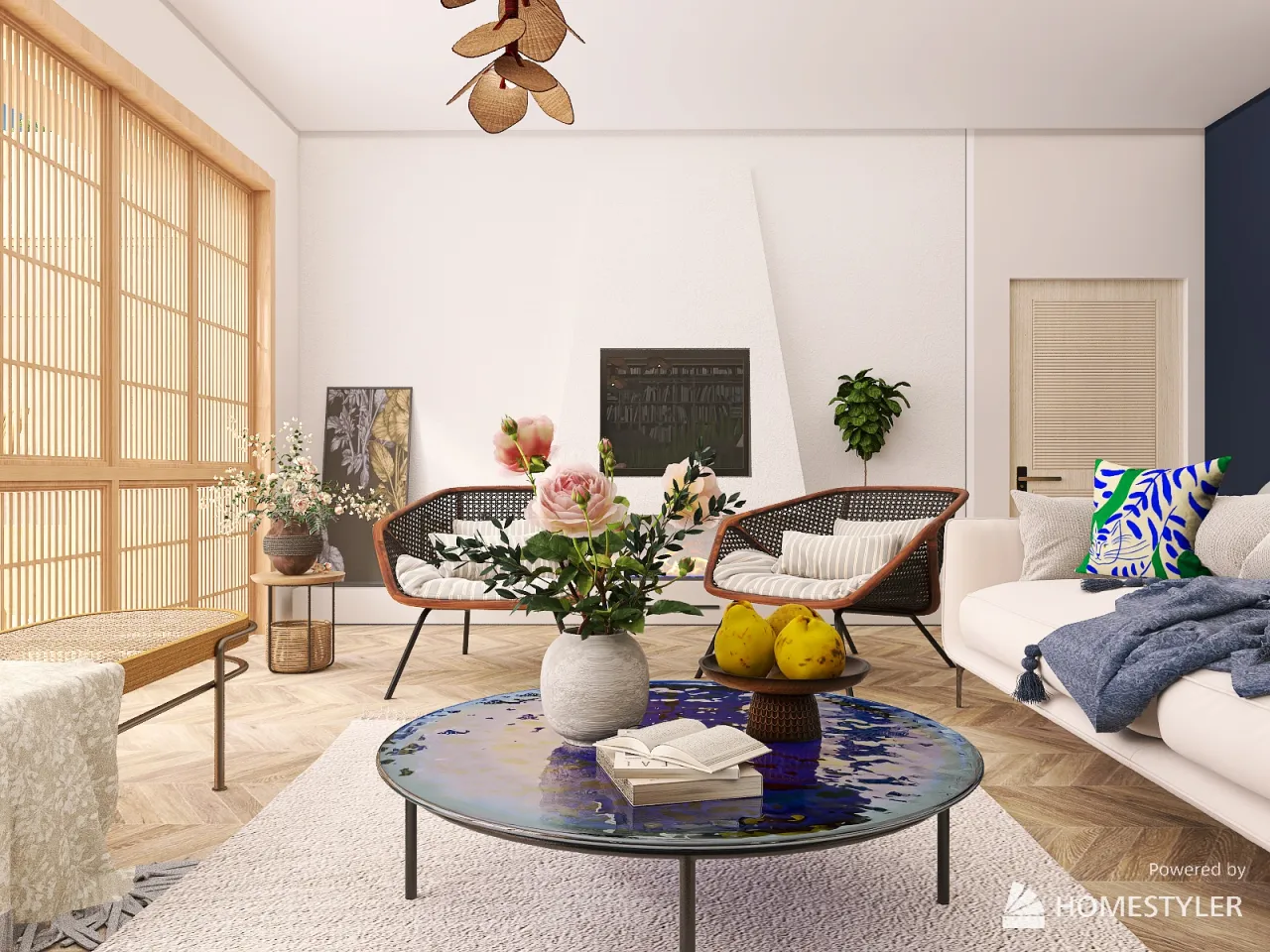 LivingDiningRoom 3d design renderings