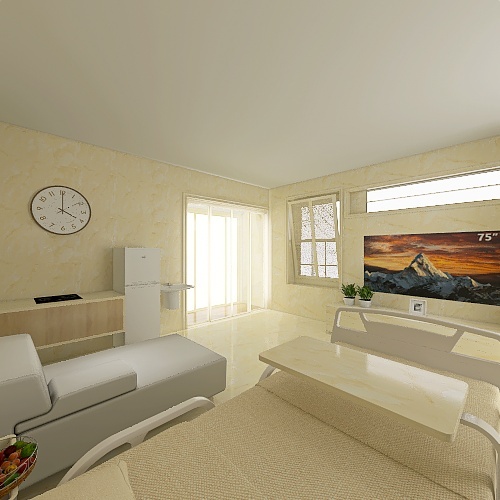 S R&D healthcare cubicle for home Design Rendering